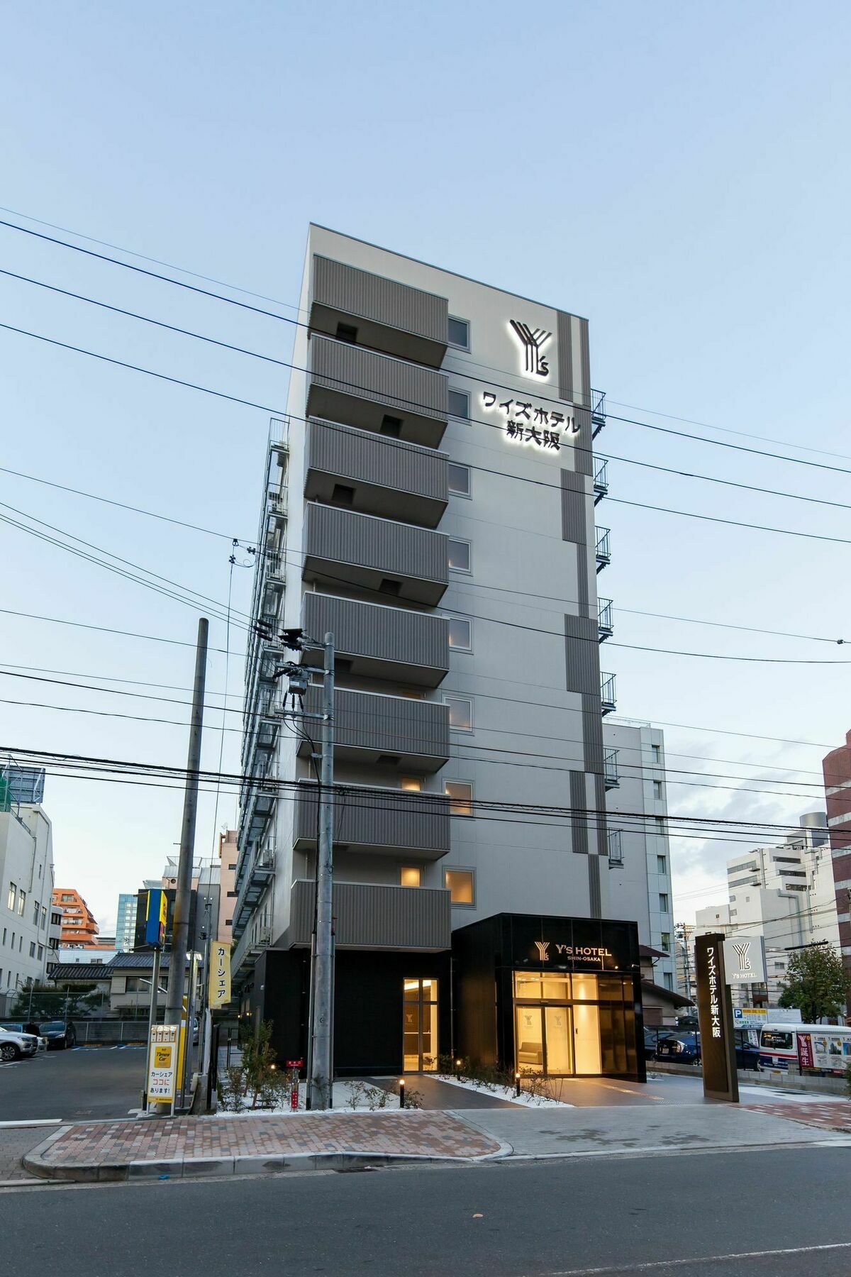Y'S Hotel Shin Ósaka Exteriér fotografie